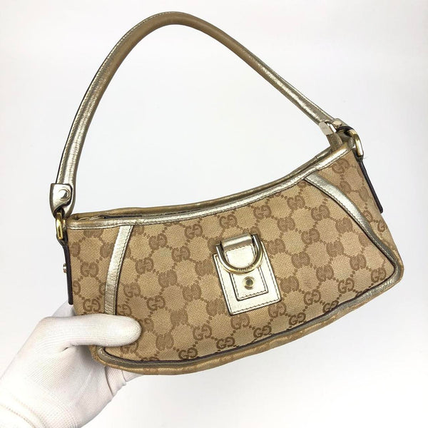 GUCCI MONOGRAM SHOULDER BAG